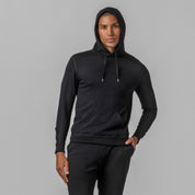 Merinoull hettegenser janus classic herre x-warm svart hoodie