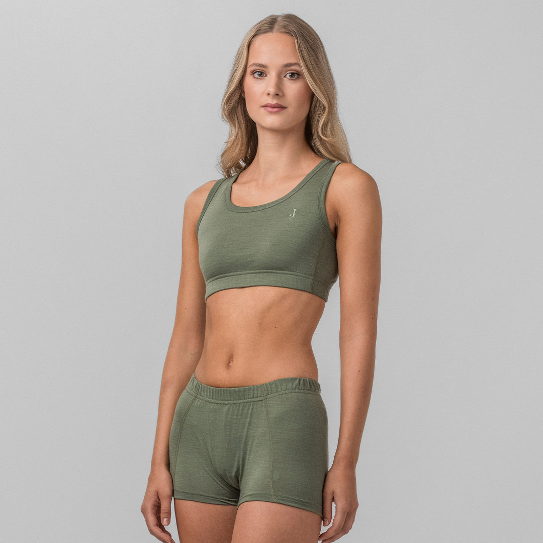 Wool sports bra - Classic