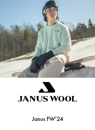 Marcus Kleveland med Janus ullfleece crew neck, farge grønn